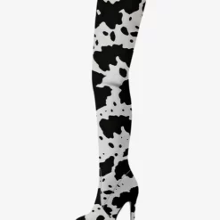 Women's Animal Print Platform Thigh High Heel Boots -UK Winter Shoes Sales 2023 4ea64911 2259 4838 842e e506e4985a79