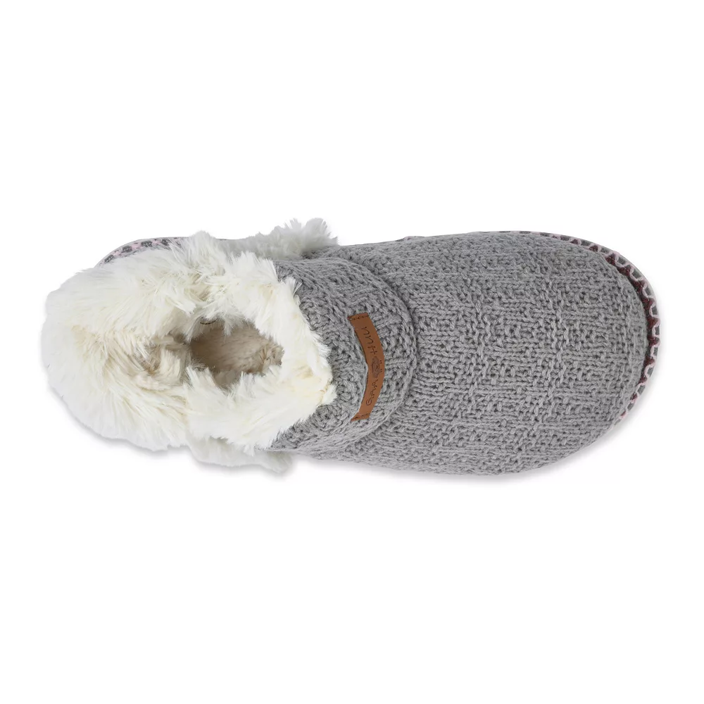 Women's GaaHuu® Textured Knit Ankle Slipper Boots 7 Women's GaaHuu® Textured Knit Ankle Slipper Boots - Image 5