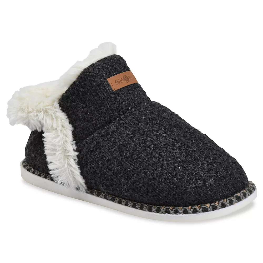 Women's GaaHuu® Textured Knit Ankle Slipper Boots 3 Women's GaaHuu® Textured Knit Ankle Slipper Boots