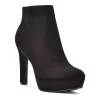 Nine West Glowup 02 Women's High Heel Ankle Boots -UK Winter Shoes Sales 2023 5209892 Black