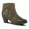L'Artiste By Spring Step So Cute Women's Ankle Boots -UK Winter Shoes Sales 2023 5225304 Olive Green