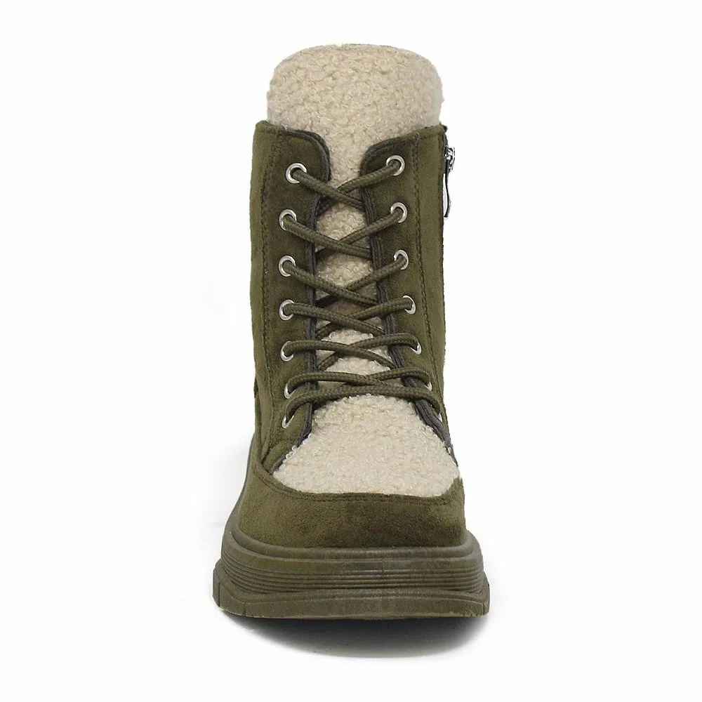 Yoki Ralph Women's Sherpa Ankle Boots 6 Yoki Ralph Women's Sherpa Ankle Boots - Image 4