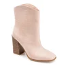 Journee Collection Brekinn Tru Comfort Foam™ Women's Ankle Boots -UK Winter Shoes Sales 2023 5260154 Blush