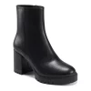 Aerosoles Ellie Women's Block Heel Ankle Boots -UK Winter Shoes Sales 2023 5271379 Black