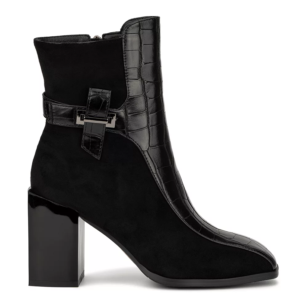 Torgeis Fontaine Women's Block Heel Ankle Boots 4 Torgeis Fontaine Women's Block Heel Ankle Boots - Image 2