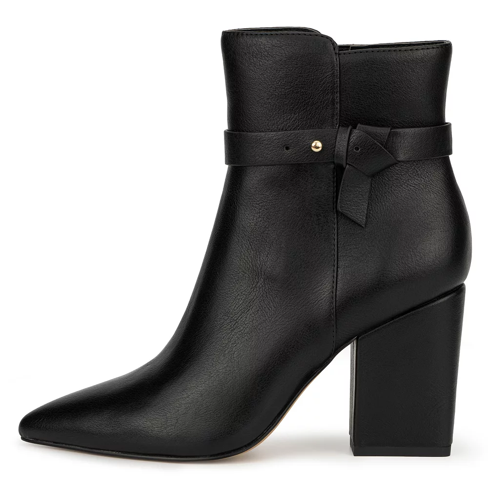 New York & Company Dani Women's Block Heel Ankle Boots 5 New York & Company Dani Women's Block Heel Ankle Boots - Image 3