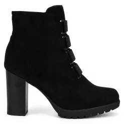New York & Company Kai Women's Heeled Ankle Boots -UK Winter Shoes Sales 2023 5495457 ALT
