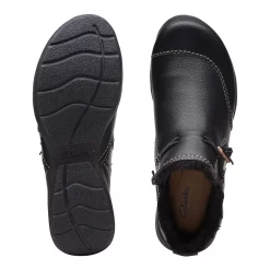 Clarks® Roseville Aster Women's Leather Ankle Boots -UK Winter Shoes Sales 2023 5587955 ALT3