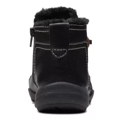 Clarks® Roseville Aster Women's Leather Ankle Boots -UK Winter Shoes Sales 2023 5587955 ALT4