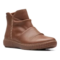 Clarks® Caroline Rae Women’s Leather Ankle Boots