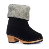 Rag & Co Juglans Women's Faux Fur Collared Suede Ankle Boots -UK Winter Shoes Sales 2023 5660208