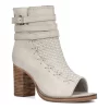 Vintage Foundry Co. Lexi Women's Leather Ankle Boots -UK Winter Shoes Sales 2023 5698031 Ivory