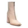 London Rag Flower Blade Women's Heeled Ankle Boots -UK Winter Shoes Sales 2023 5743887 Beige
