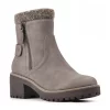 Cliffs By White Mountain Blasting Women's Ankle Boots -UK Winter Shoes Sales 2023 5851247 Stone