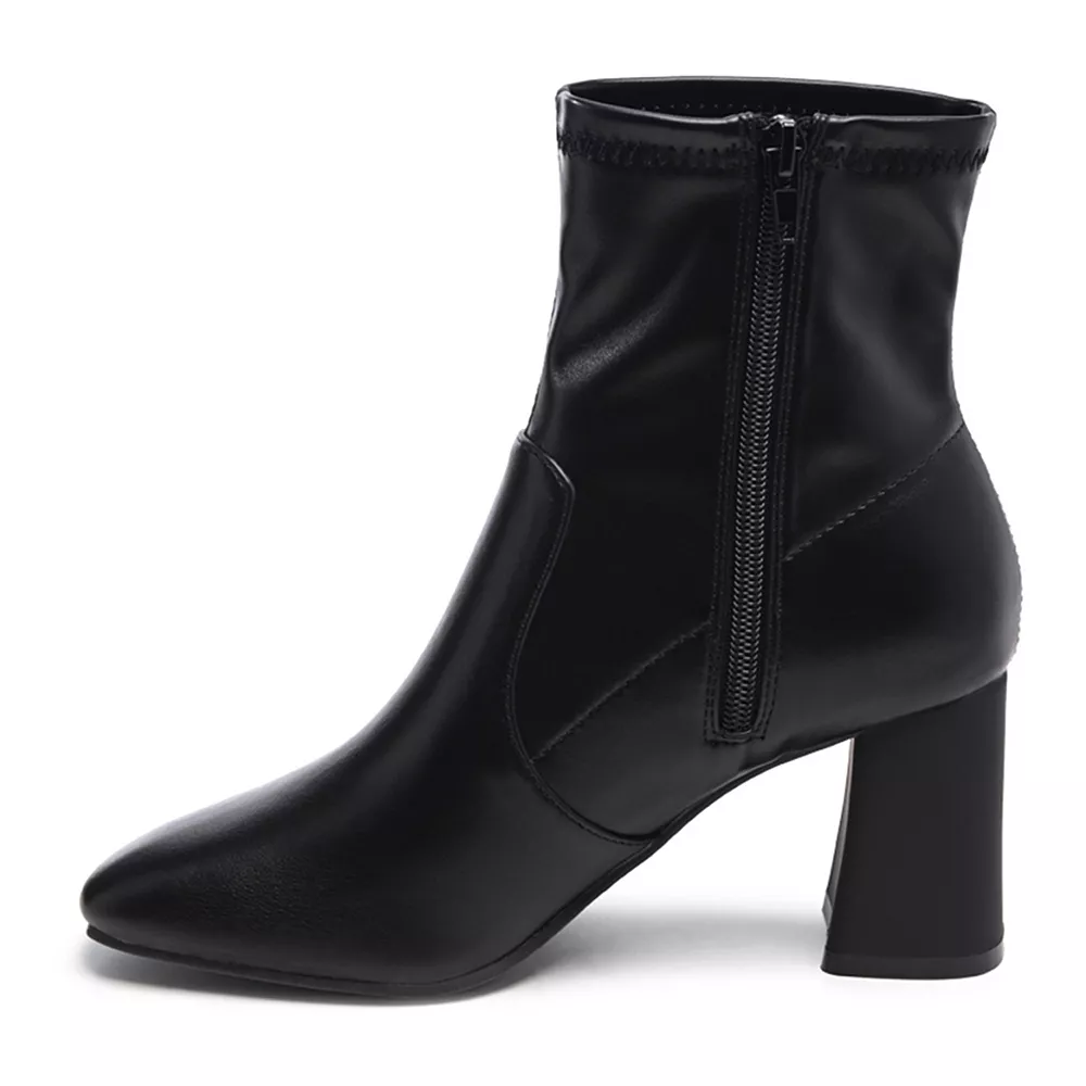 London Rag Daffofil Women's Block Heel Ankle Boots 5 London Rag Daffofil Women's Block Heel Ankle Boots - Image 3