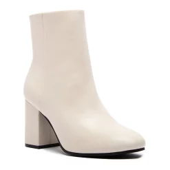 Qupid Malone-01 Women's Heeled Ankle Boots