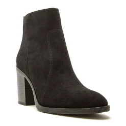 Qupid Snatch-01 Women's Block Heel Ankle Boots