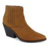 XOXO Evie Women's Western Ankle Boots -UK Winter Shoes Sales 2023 5881867 Beige