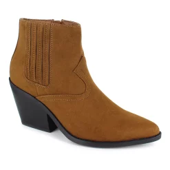 XOXO Evie Women's Western Ankle Boots