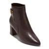 Cole Haan Ettie Women's Leather Ankle Boots -UK Winter Shoes Sales 2023 5900687