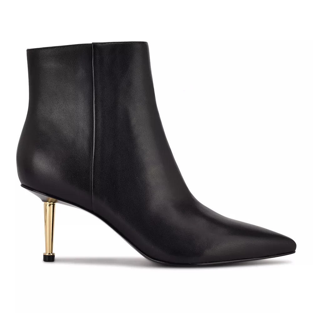 Nine West Ritaa Women's Leather Ankle Boots 4 Nine West Ritaa Women's Leather Ankle Boots - Image 2