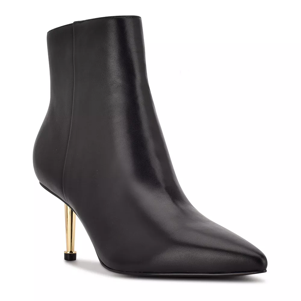 Nine West Ritaa Women's Leather Ankle Boots 3 Nine West Ritaa Women's Leather Ankle Boots