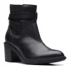 Clarks® Scene Star Women's Leather Ankle Boots