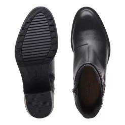 Clarks® Scene Star Women's Leather Ankle Boots -UK Winter Shoes Sales 2023 5919466 ALT3