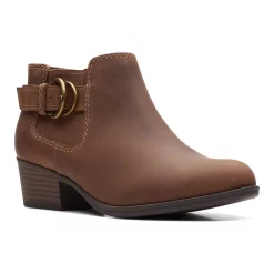 Clarks® Adreena Field Women's Leather Ankle Boots