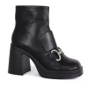 Yoki Karil-15 Women's Heeled Ankle Boots 2 Yoki Karil-15 Women's Heeled Ankle Boots -UK Winter Shoes Sales 2023 5929291 Black