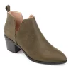 Journee Collection Lola Women's Ankle Boots -UK Winter Shoes Sales 2023 5929439 Green
