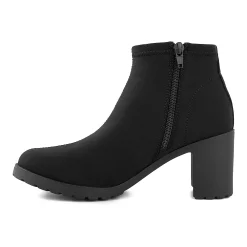 London Fog Olamide Women's Heeled Ankle Boots -UK Winter Shoes Sales 2023 5945476 ALT2