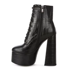 London Rag Magdalene Women's Platform Ankle Boots -UK Winter Shoes Sales 2023 5947373 ALT2