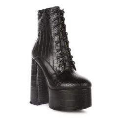 London Rag Magdalene Women's Platform Ankle Boots