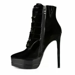 London Rag Women's Stiletto Ankle Boots -UK Winter Shoes Sales 2023 5947423 ALT2