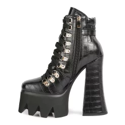 London Rag Boogie Women's Platform Ankle Boots -UK Winter Shoes Sales 2023 5947468 ALT2