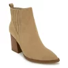 Esprit Noelle Women's Heeled Ankle Boots -UK Winter Shoes Sales 2023 5965513 Latte Faux Suede