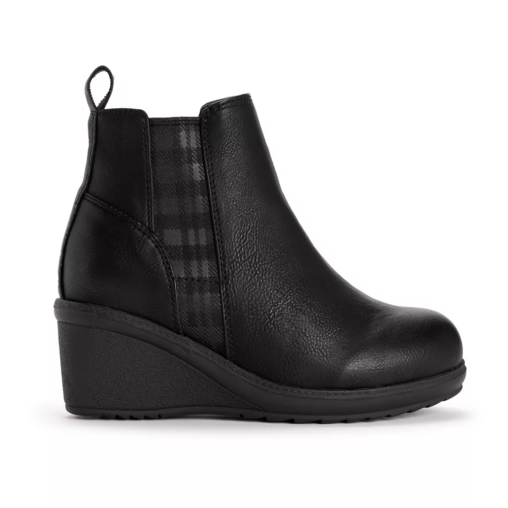 MUK LUKS England Women's Wedge Ankle Boots 4 MUK LUKS England Women's Wedge Ankle Boots - Image 2