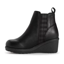 MUK LUKS England Women's Wedge Ankle Boots 10 MUK LUKS England Women's Wedge Ankle Boots -UK Winter Shoes Sales 2023 5971450 ALT2