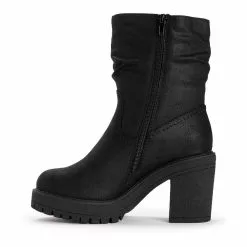 MUK LUKS Riser Pop Women's Heeled Ankle Boots -UK Winter Shoes Sales 2023 5971462 ALT2