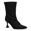 Fashion To Figure Kia Women's Heeled Ankle Boots -UK Winter Shoes Sales 2023 5976164 Black