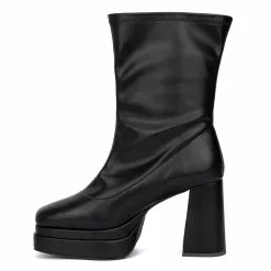 Fashion To Figure Keira Women's Platform Ankle Boots -UK Winter Shoes Sales 2023 5976173 ALT2