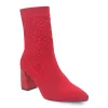 Impo Vartly Women's Stretch Knit Ankle Boots -UK Winter Shoes Sales 2023 5988379 Classic Red