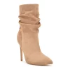 Nine West Jenn Women's Suede Ankle Boots -UK Winter Shoes Sales 2023 5999476 Cognac Suede