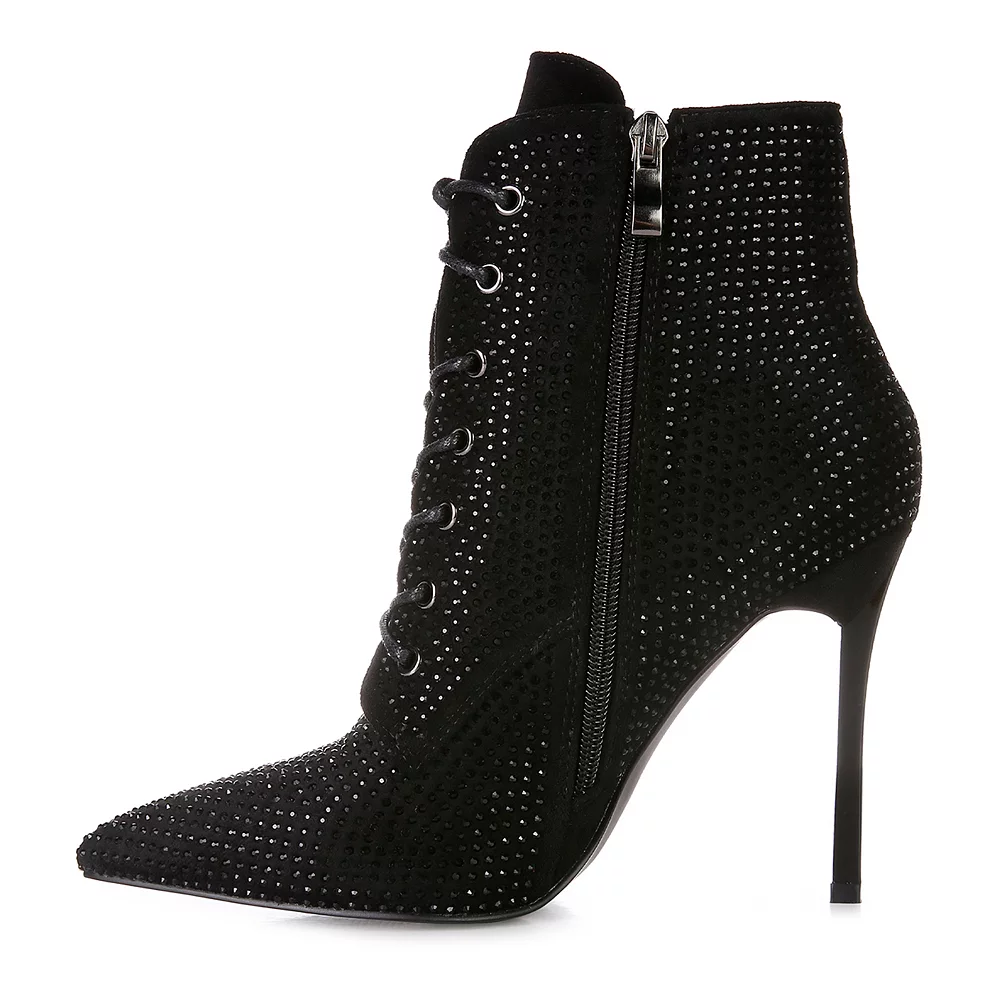 London Rag Head On Women's Heeled Ankle Boots 5 London Rag Head On Women's Heeled Ankle Boots - Image 3