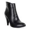 London Rag Lemon Tart Women's Heeled Ankle Boots -UK Winter Shoes Sales 2023 6018020 Black