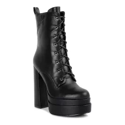 London Rag Meows Women's Platform Ankle Boots