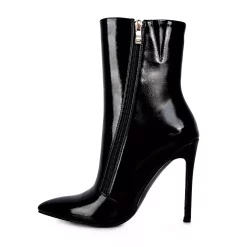 London Rag Mania Women's Heeled Ankle Boots -UK Winter Shoes Sales 2023 6018061 ALT2