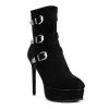 Rag & Co Beaux Women's Stiletto Ankle Boots -UK Winter Shoes Sales 2023 6060972 Black