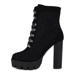 Rag & Co Yoko Women's Suede Ankle Boots -UK Winter Shoes Sales 2023 6060977 ALT2